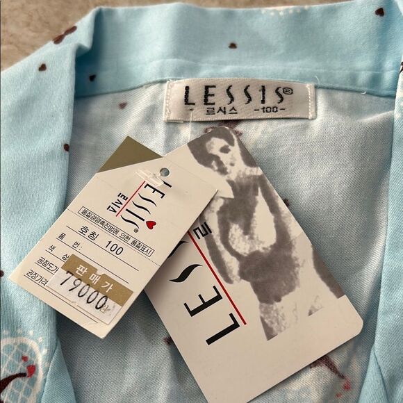 Light  Blue Pajama Set NWT - Picture 2 of 5